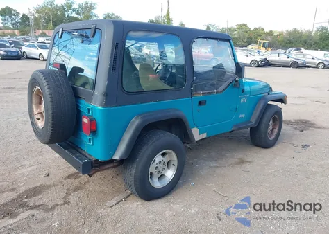 1997 Jeep Wrangler Se from USA, damaged, VIN 1J4FY29P7VP447481